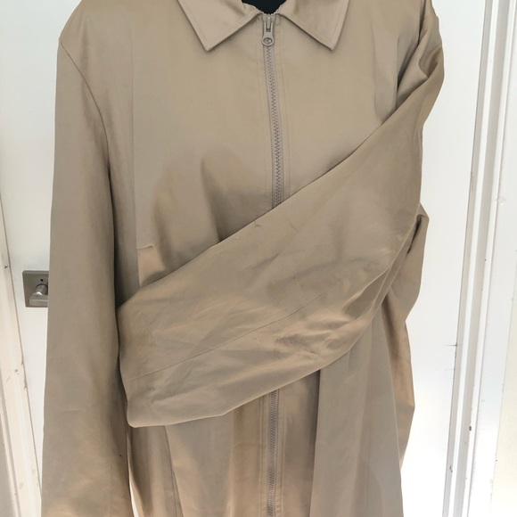 Worthington Woman Stretch Casual Jacket- Khaki - Picture 2 of 5